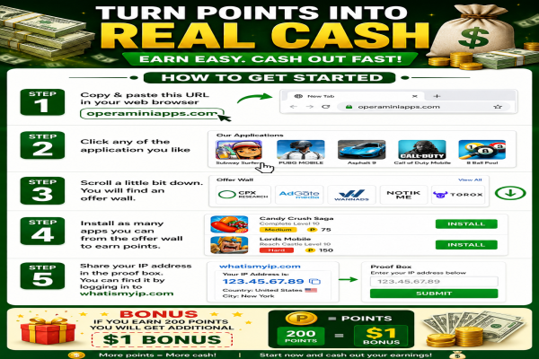 💰 Turn Points Into Real Cash!